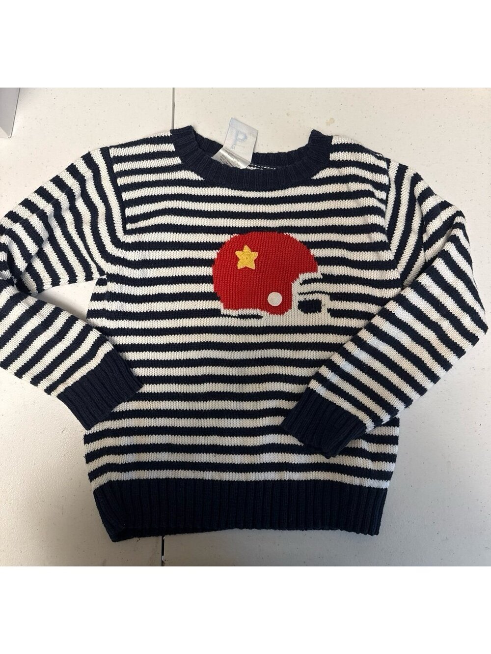 Bella Bliss football sweater size 3